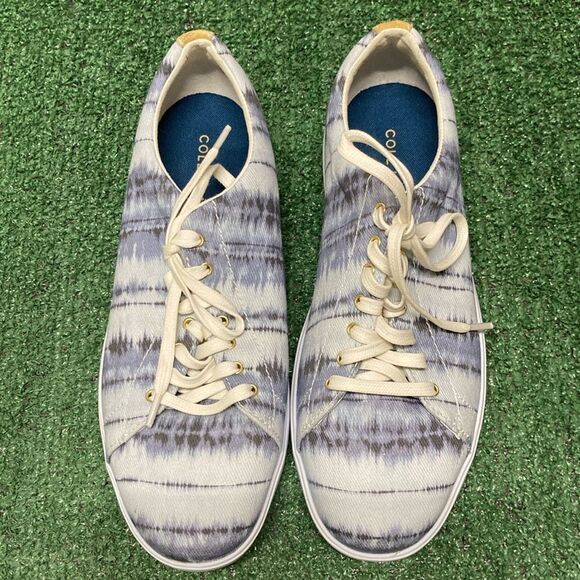 New Cole Haans Blue tie-dye sneakers women’s size 9.5 (OKPM-07-069) - Picture 1 of 12